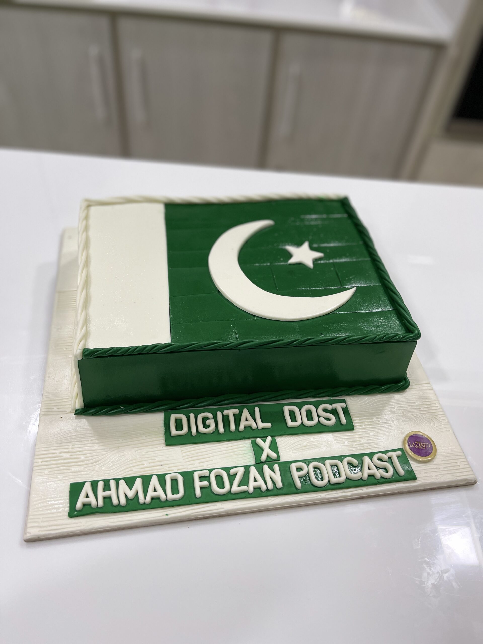 Corporate Flag Cake