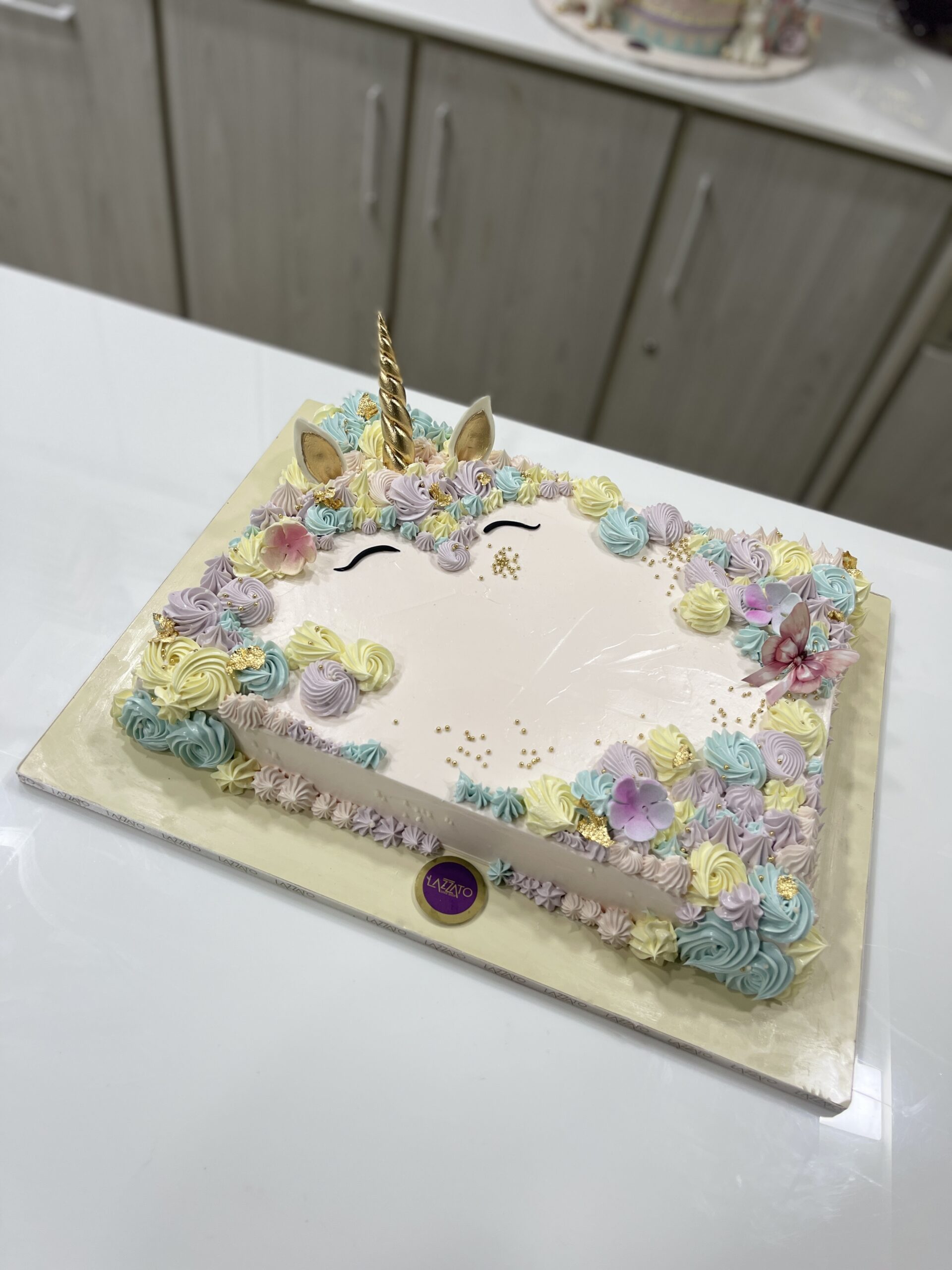 Unicorn sheet cake